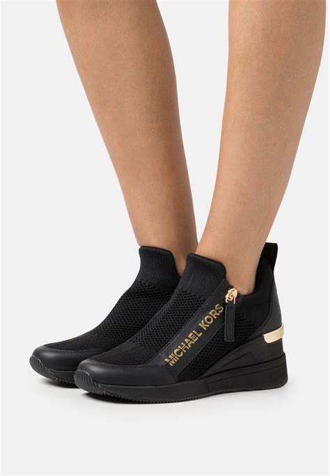 michael kors willis sneakers|michael kors wedge trainers.